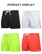 Mens Gym Sports 90% polyester 10% spandex Shorts Y-B66D print logo 40