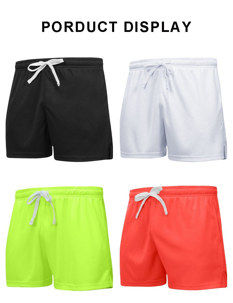 Mens Gym Sports 90% polyester 10% spandex Shorts Y-B66D print logo 40