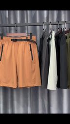 Mens Sports Activewear 90% nylon 10% spandex Shorts Y-B69D print logo 6