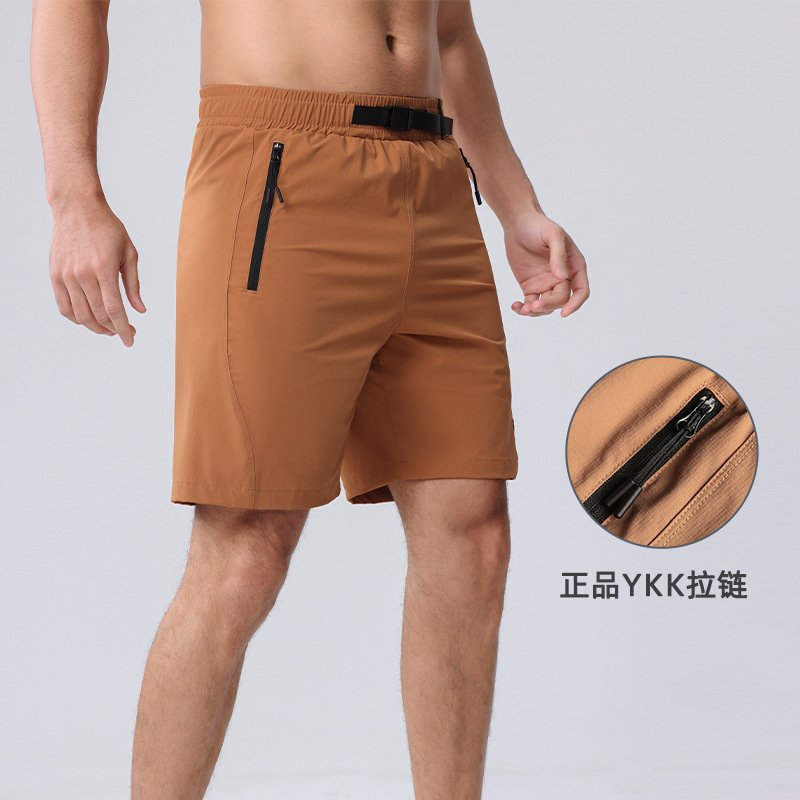Mens Sports Activewear 90% nylon 10% spandex Shorts Y-B69D print logo 7