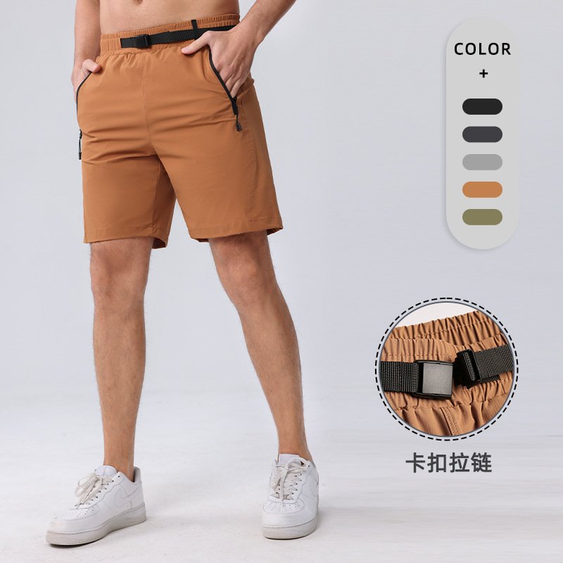 Mens Sports Activewear 90% nylon 10% spandex Shorts Y-B69D print logo 11