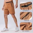 Mens Sports Activewear 90% nylon 10% spandex Shorts Y-B69D print logo 8