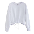 Womens Fitness Workout 95% cotton 5%polyester Sweatshirt Y21CSA3628Y print logo 15