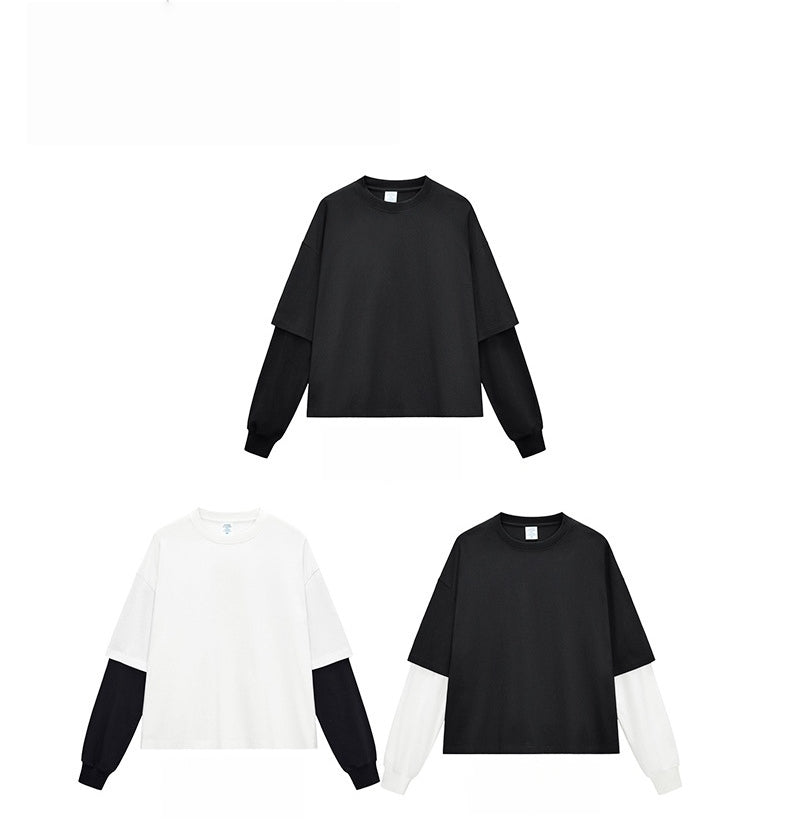 Mens Oversized 100%cotton LONG SLEEVE Shirts Y6312