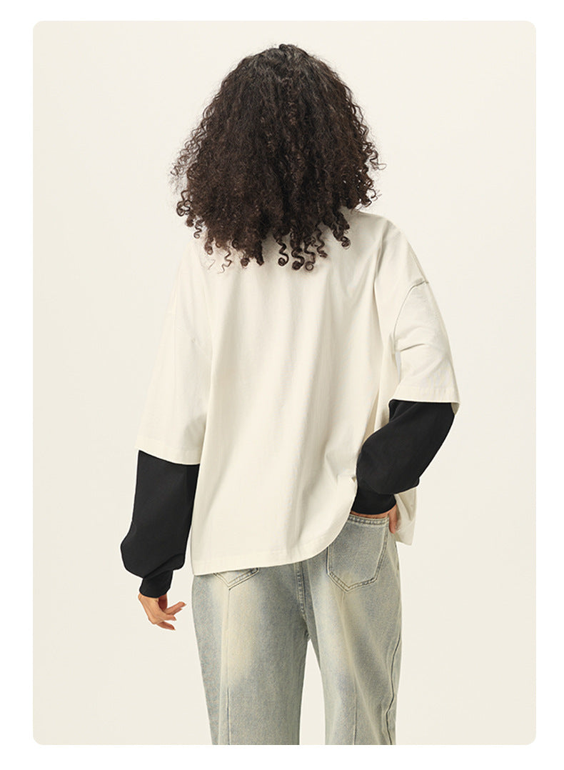 Mens Oversized 100%cotton LONG SLEEVE Shirts Y6312
