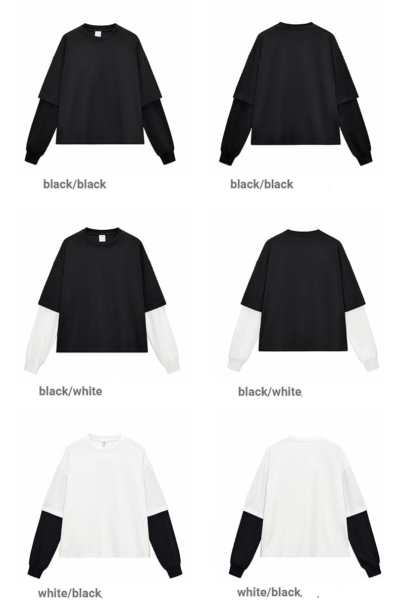 Mens Oversized 100%cotton LONG SLEEVE Shirts Y6312