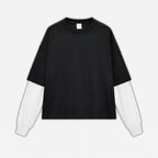 Mens Oversized 100%cotton LONG SLEEVE Shirts Y6312