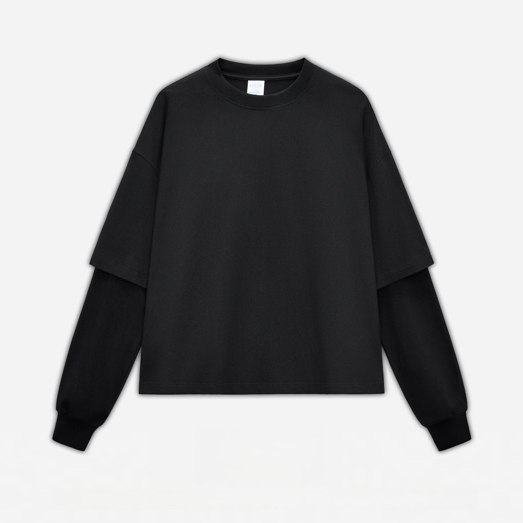 Mens Oversized 100%cotton LONG SLEEVE Shirts Y6312