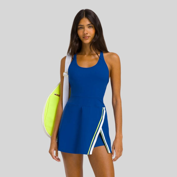 Womens Sports Workout 75%Nyolon 25%Spandex Tennis Dress YDQ-1 print logo 1