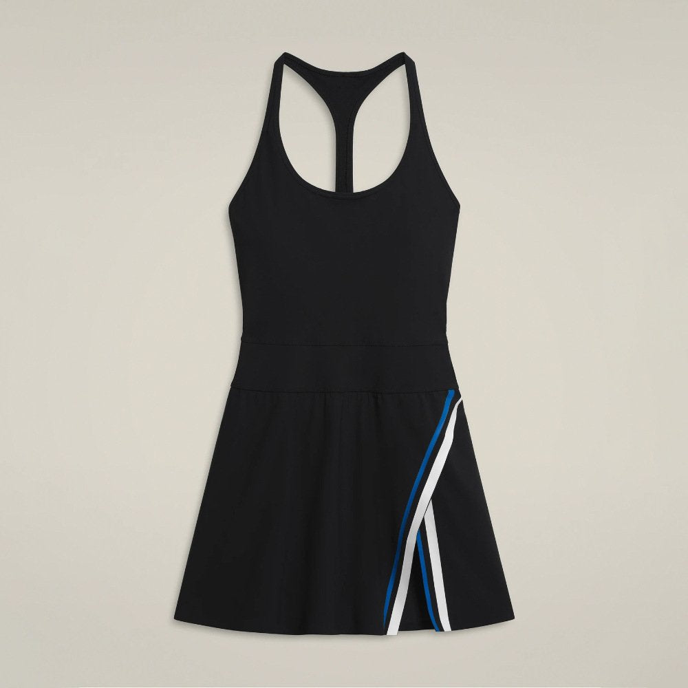 Womens Sports Workout 75%Nyolon 25%Spandex Tennis Dress YDQ-1 print logo 10