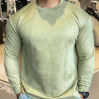 Mens Casual Sportswear 95%polyester 5%spandex Long Sleeve Shirt YH-CX17 print logo 21