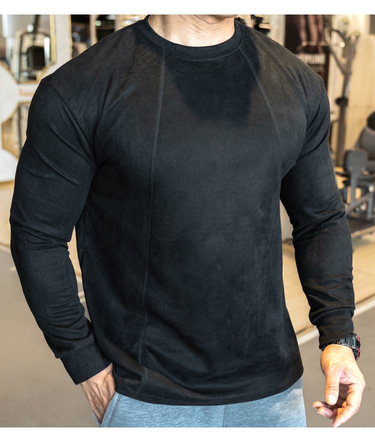 Mens Casual Sportswear 95%polyester 5%spandex Long Sleeve Shirt YH-CX17 print logo 38