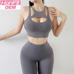 Womens Fitness Workout 76%Nylon 24%Spandex Sports Sexy Bra YL065 print logo 21