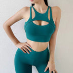 Womens Fitness Workout 76%Nylon 24%Spandex Sports Sexy Bra YL065 print logo 14