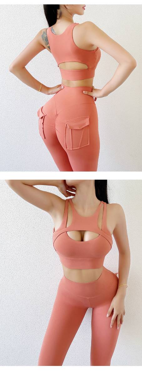 Womens Fitness Workout 76%Nylon 24%Spandex Sports Sexy Bra YL065 print logo 31