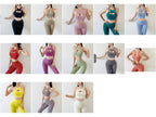 Womens Fitness Workout 76%Nylon 24%Spandex Sports Sexy Bra YL065 print logo 23