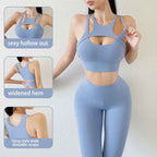 Womens Fitness Workout 76%Nylon 24%Spandex Sports Sexy Bra YL065 print logo 24