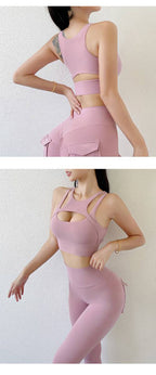 Womens Fitness Workout 76%Nylon 24%Spandex Sports Sexy Bra YL065 print logo 32
