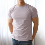 Mens Gym Training 95% Polyester 5% Spandex T Shirt YW-L-5001 print logo 24