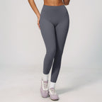 Womens Workout Training 70%nylon 30%spandex Yoga Sets Z-4208 - Leggings print logo 4
