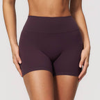 Womens Workout Training 70%nylon 30%spandex Yoga Sets Z-4208 - shorts print logo 1