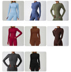 Womens Fitness 78%Nylon 22%Spandex Yoga Set Z-6116 - jackets print logo 30