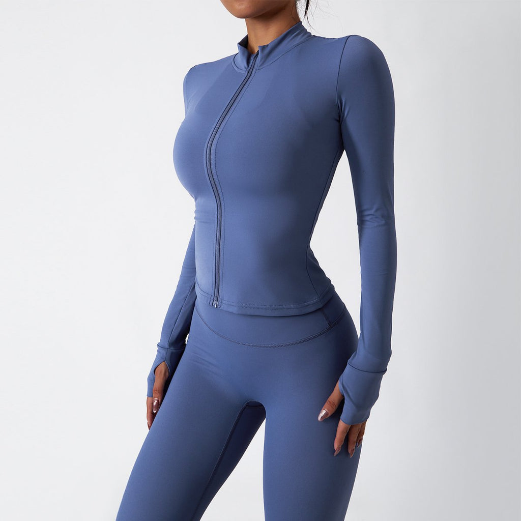 Womens Fitness 78%Nylon 22%Spandex Yoga Set Z-6116 Set print logo 16