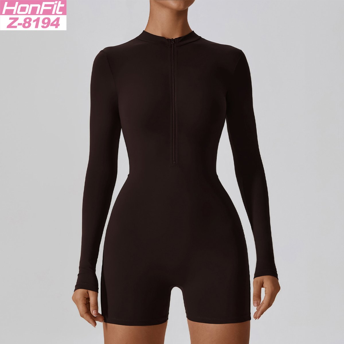 Womens Yoga Training 78% nylon 22% spandex Bodysuit Z-8194 print logo 29