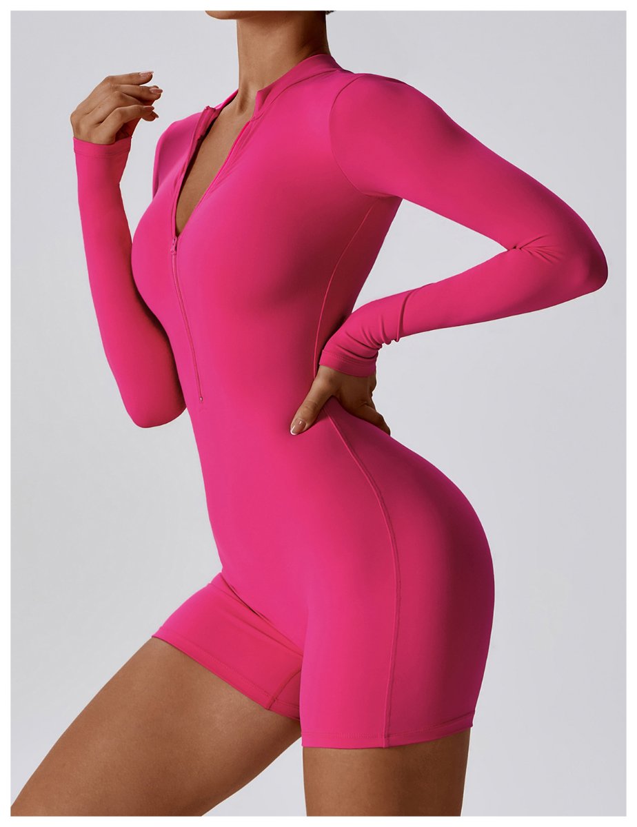 Womens Yoga Training 78% nylon 22% spandex Bodysuit Z-8194 print logo 46