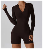 Womens Yoga Training 78% nylon 22% spandex Bodysuit Z-8194 print logo 54