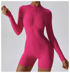 Womens Yoga Training 78% nylon 22% spandex Bodysuit Z-8194 print logo 42