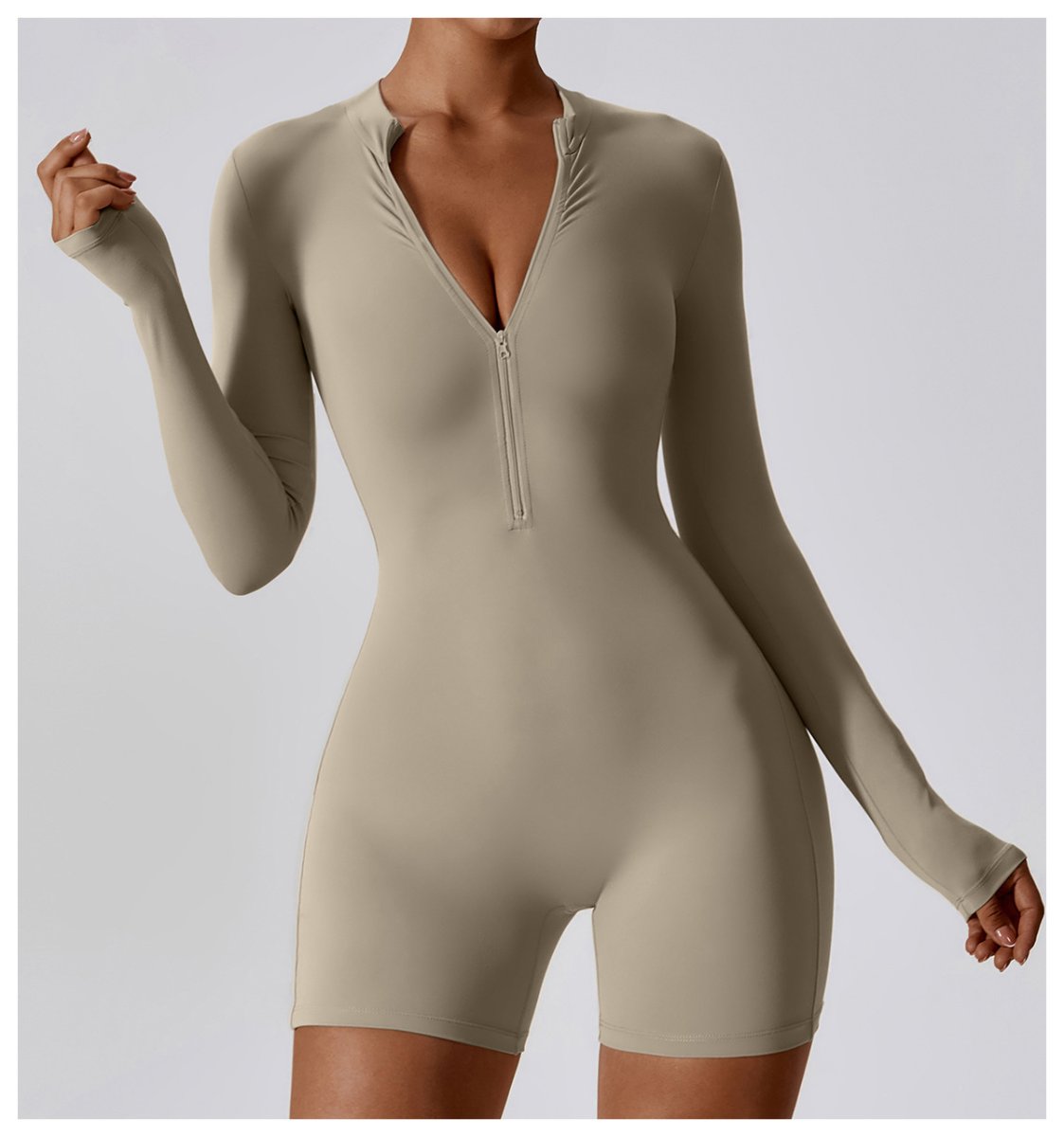 Womens Yoga Training 78% nylon 22% spandex Bodysuit Z-8194 print logo 59