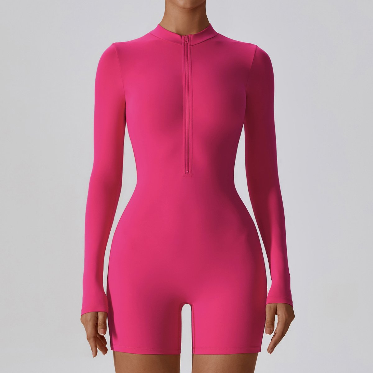 Womens Yoga Training 78% nylon 22% spandex Bodysuit Z-8194 print logo 6