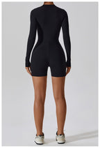 Womens Yoga Training 78% nylon 22% spandex Bodysuit Z-8194 print logo 39