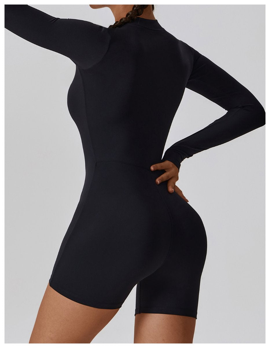 Womens Yoga Training 78% nylon 22% spandex Bodysuit Z-8194 print logo 40