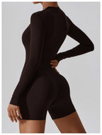 Womens Yoga Training 78% nylon 22% spandex Bodysuit Z-8194 print logo 56