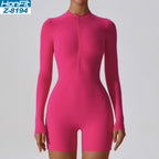 Womens Yoga Training 78% nylon 22% spandex Bodysuit Z-8194 print logo 23
