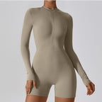 Womens Yoga Training 78% nylon 22% spandex Bodysuit Z-8194 print logo 7