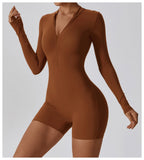Womens Yoga Training 78% nylon 22% spandex Bodysuit Z-8194 print logo 48