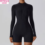 Womens Yoga Training 78% nylon 22% spandex Bodysuit Z-8194 print logo 11