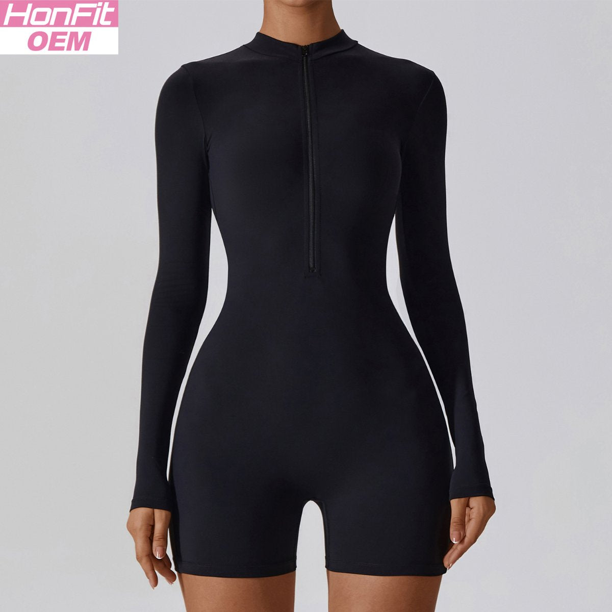 Womens Yoga Training 78% nylon 22% spandex Bodysuit Z-8194 print logo 11