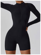 Womens Yoga Training 78% nylon 22% spandex Bodysuit Z-8194 print logo 37