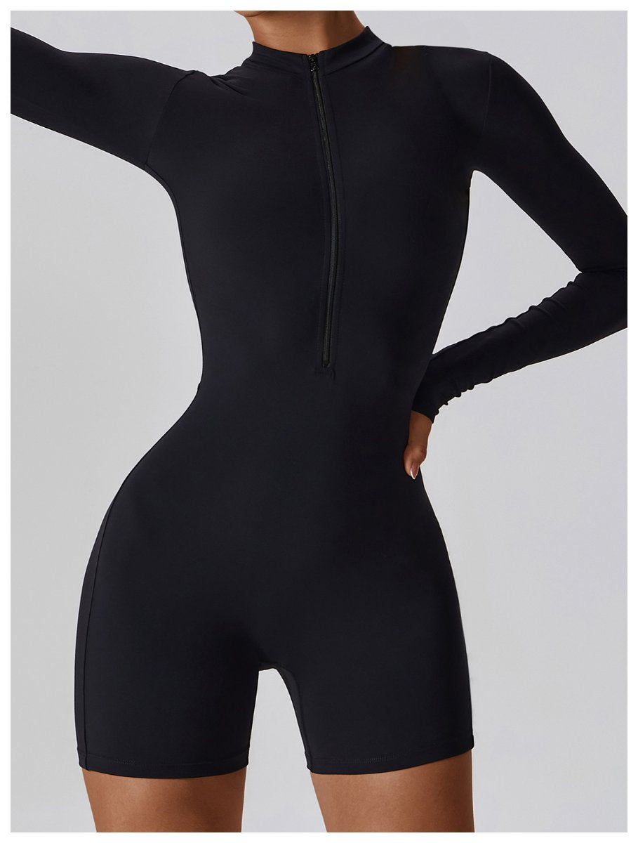 Womens Yoga Training 78% nylon 22% spandex Bodysuit Z-8194 print logo 37