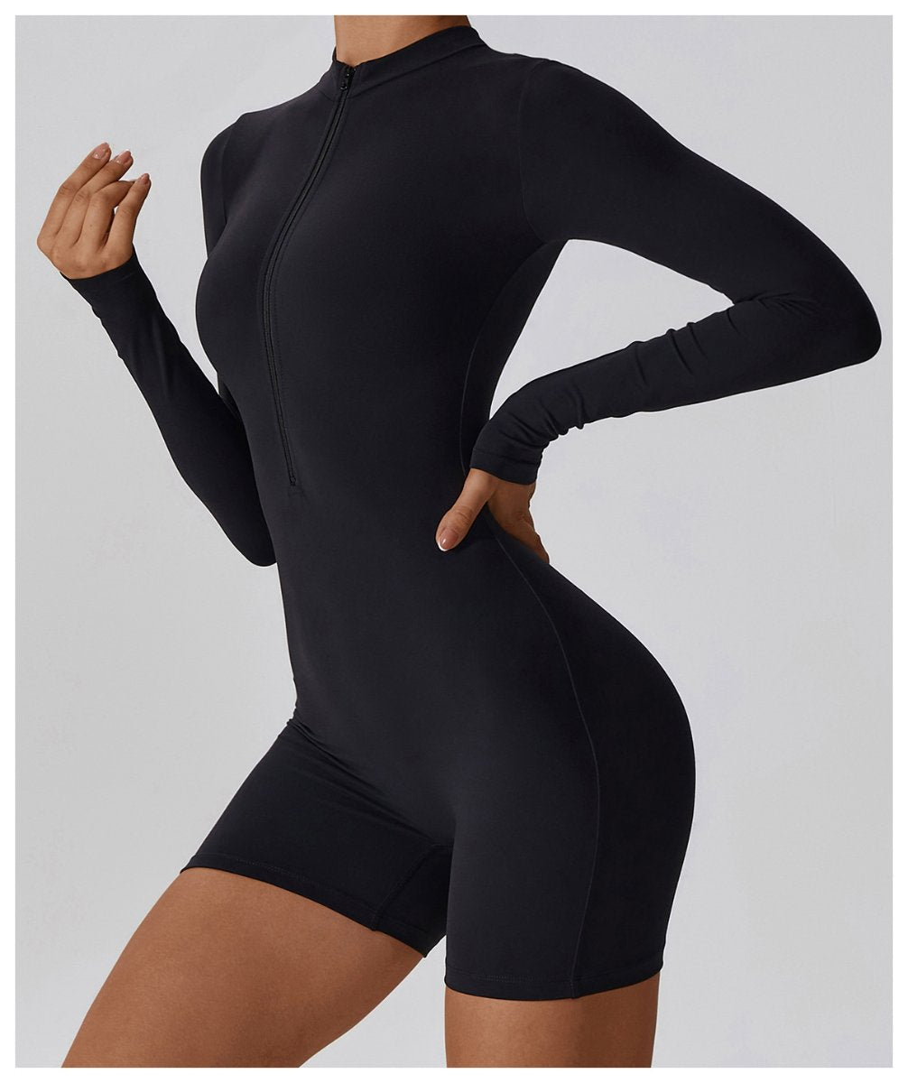 Womens Yoga Training 78% nylon 22% spandex Bodysuit Z-8194 print logo 41