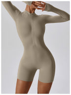 Womens Yoga Training 78% nylon 22% spandex Bodysuit Z-8194 print logo 61