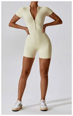 Womens Sports Workout 78% nylon 22% spandex Bodysuit Z-8294 print logo 43