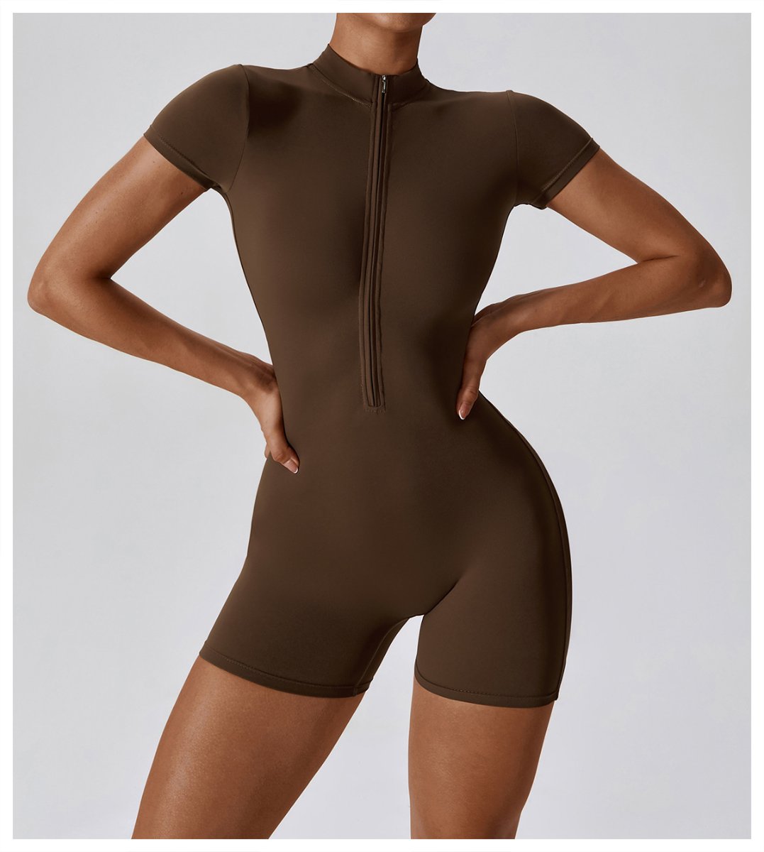 Womens Sports Workout 78% nylon 22% spandex Bodysuit Z-8294 print logo 41