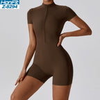 Womens Sports Workout 78% nylon 22% spandex Bodysuit Z-8294 print logo 19