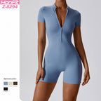 Womens Sports Workout 78% nylon 22% spandex Bodysuit Z-8294 print logo 23