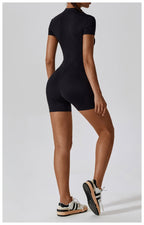 Womens Sports Workout 78% nylon 22% spandex Bodysuit Z-8294 print logo 50